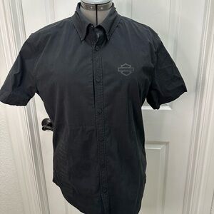 Harley - Davidson Black Short Sleeve Men's Shirt